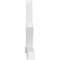 Ekena Millwork Alberta Architectural Grade PVC Gable Bracket, 96"W x 56"H x 6"D x 6"F, 14/12 Pitch GBP096X56X0606ALB00 - alternate 3